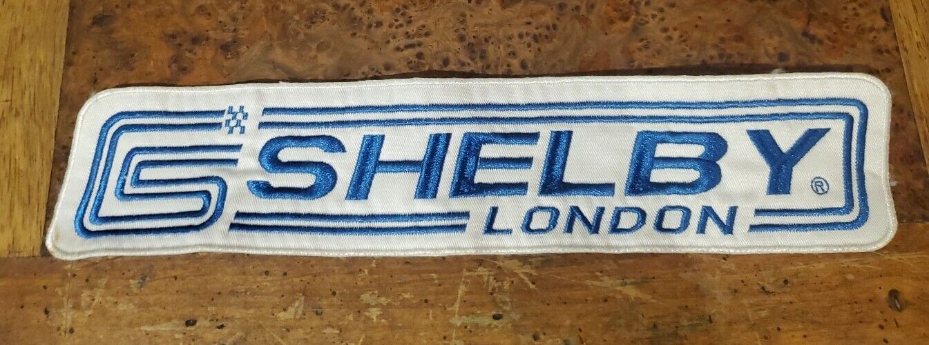 Shelby American Patch - Back Patch Large London Racing Ford Jacket Pulled