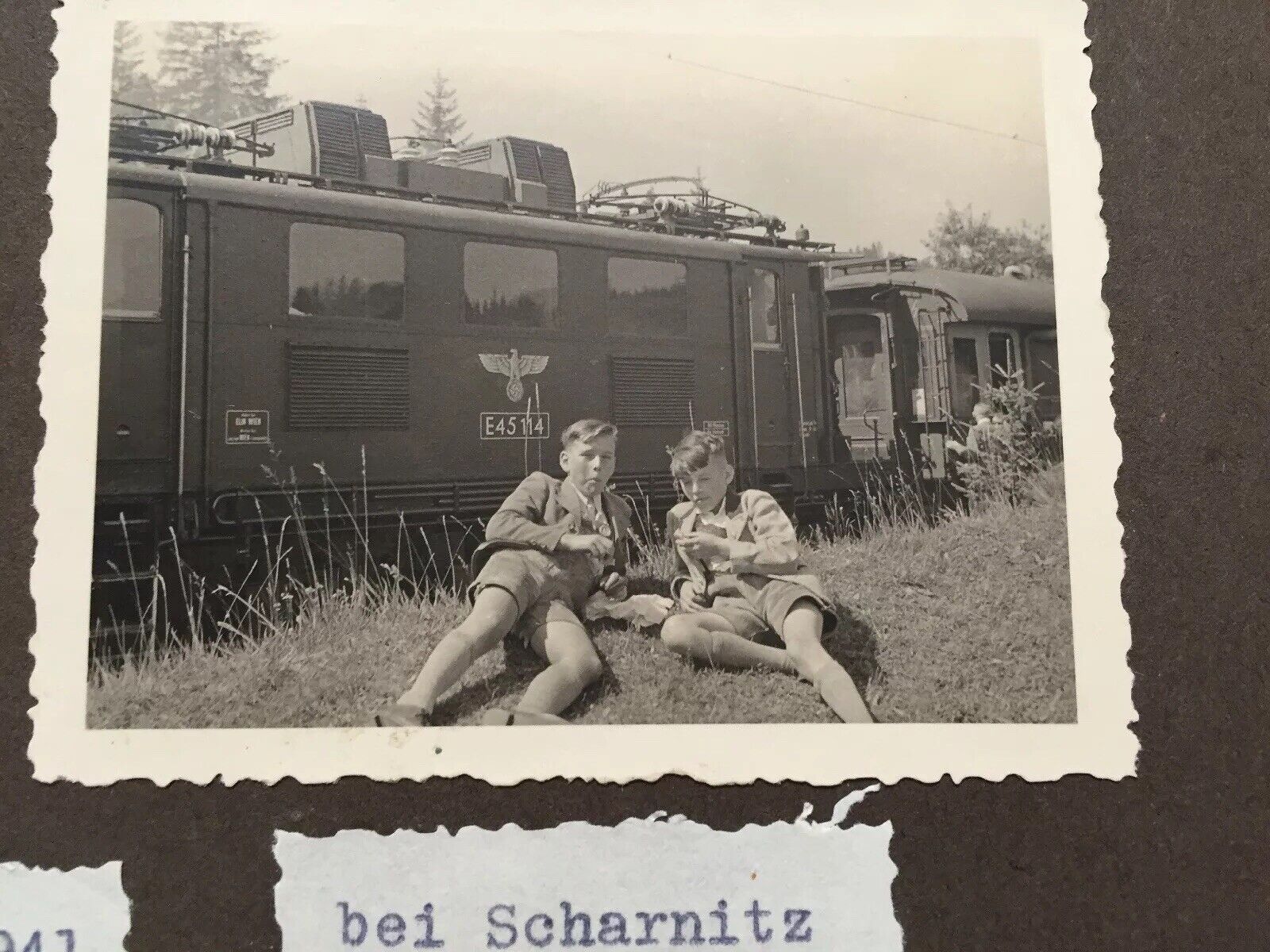 Vtg WWII Germany Austria Alps 1940s-1960s Family B&W Photographs Photo Album