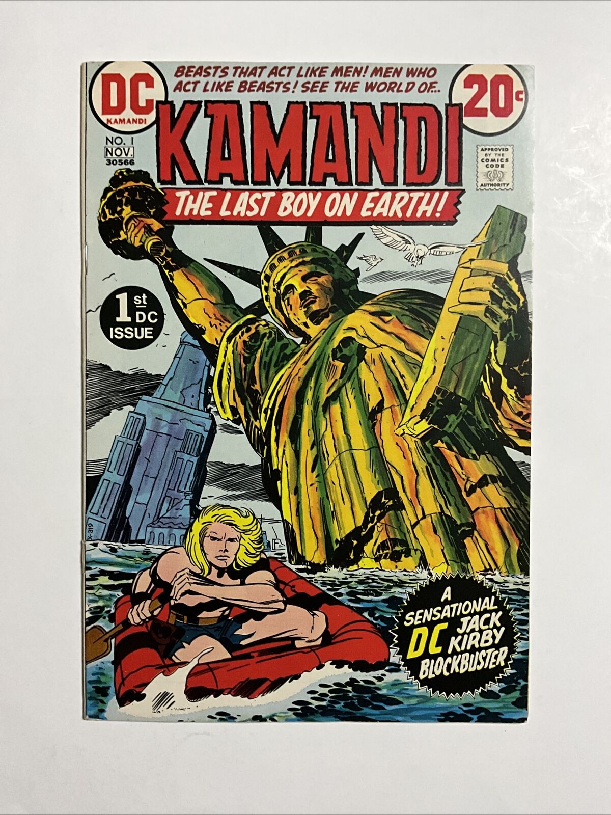 Kamandi #1 (1972) 9.4 NM DC High Grade Key Issue Bronze Age Comic Book 1st App