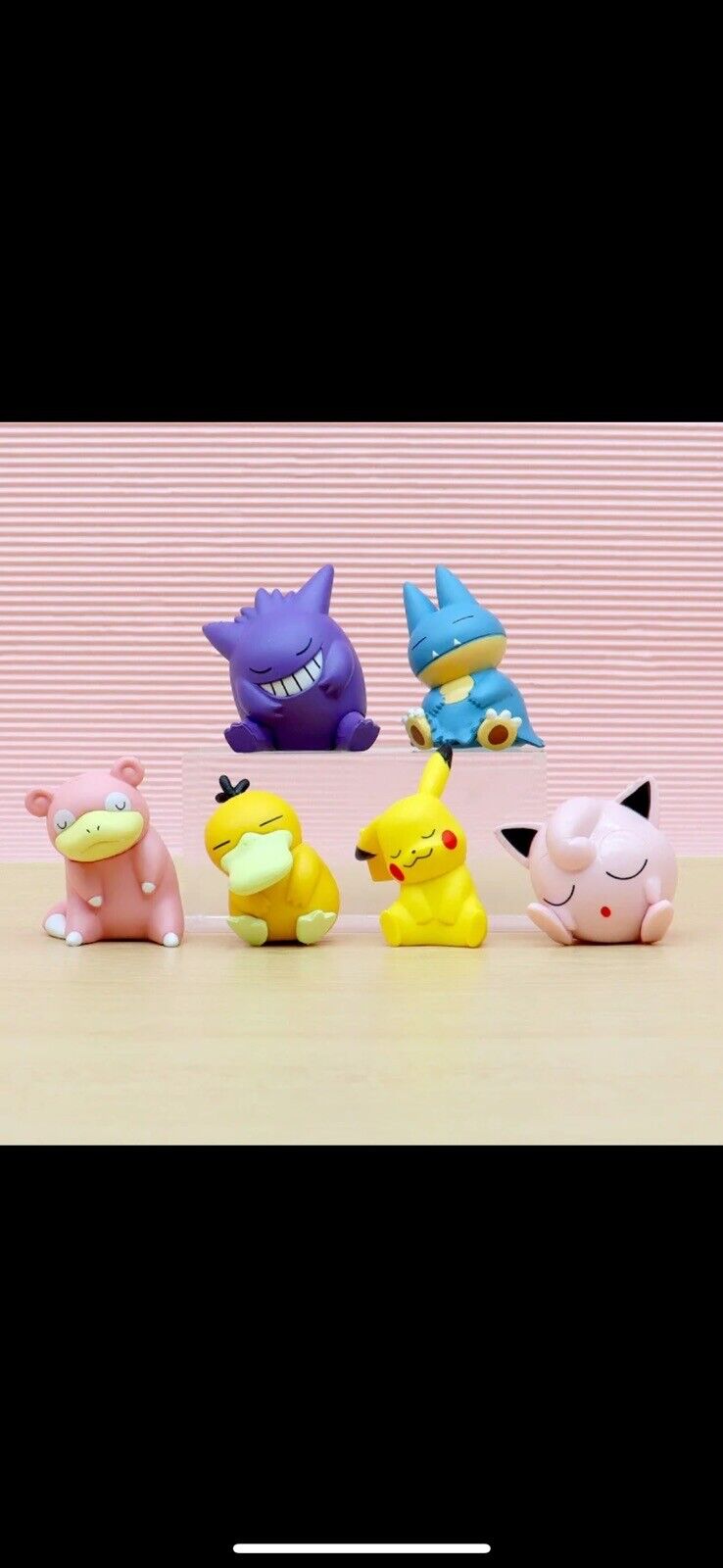 Sleeping Pokémon Figurines 