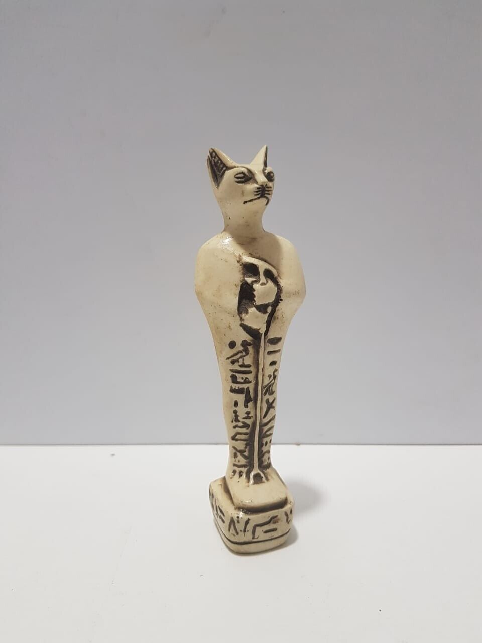 RARE PHARAONIC CAT BASTET STATUE MUSEUM - ANCIENT EGYPTIAN ANTHQUITIES BC