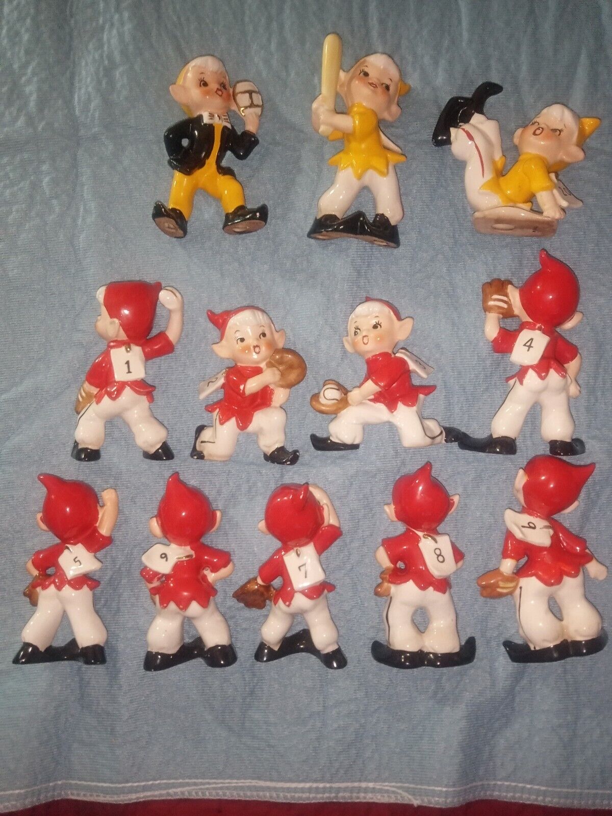 Vintage Pixie Baseball Team { RARE }