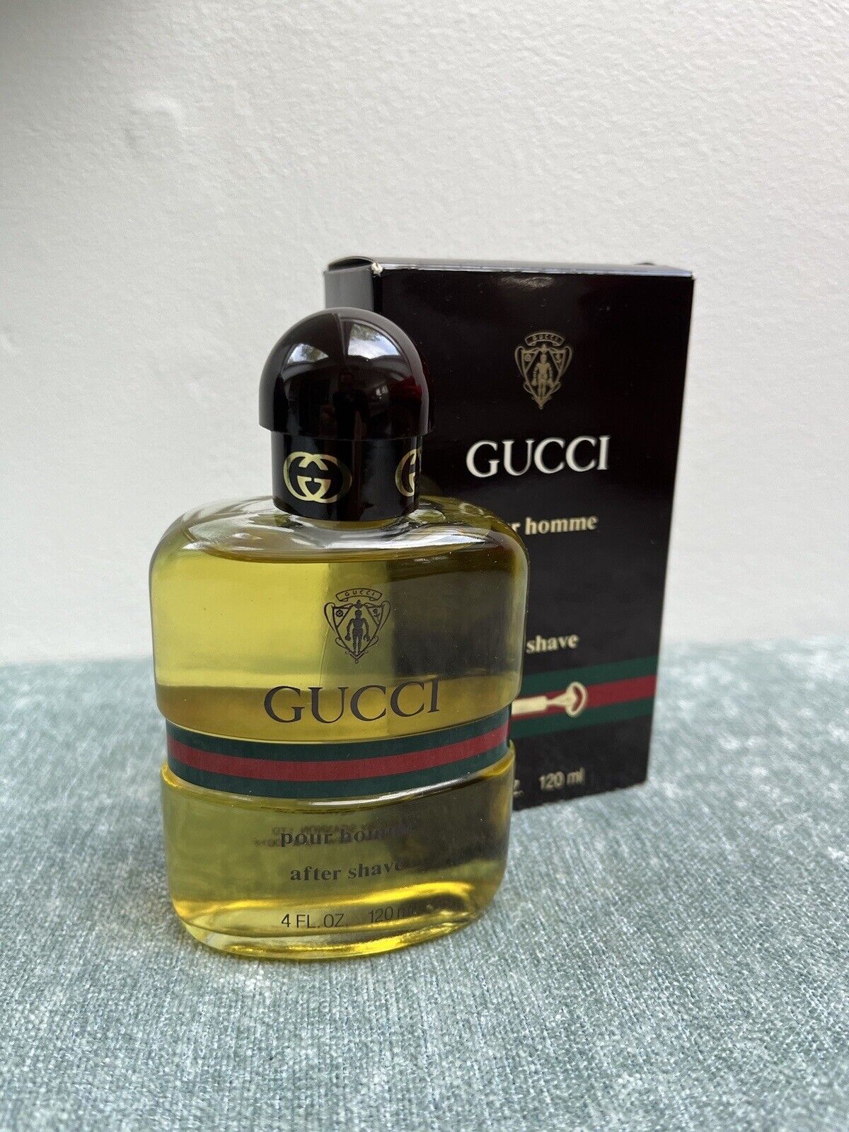 Gucci Vintage After Shave 4oz 120ml With Box Pour Homme