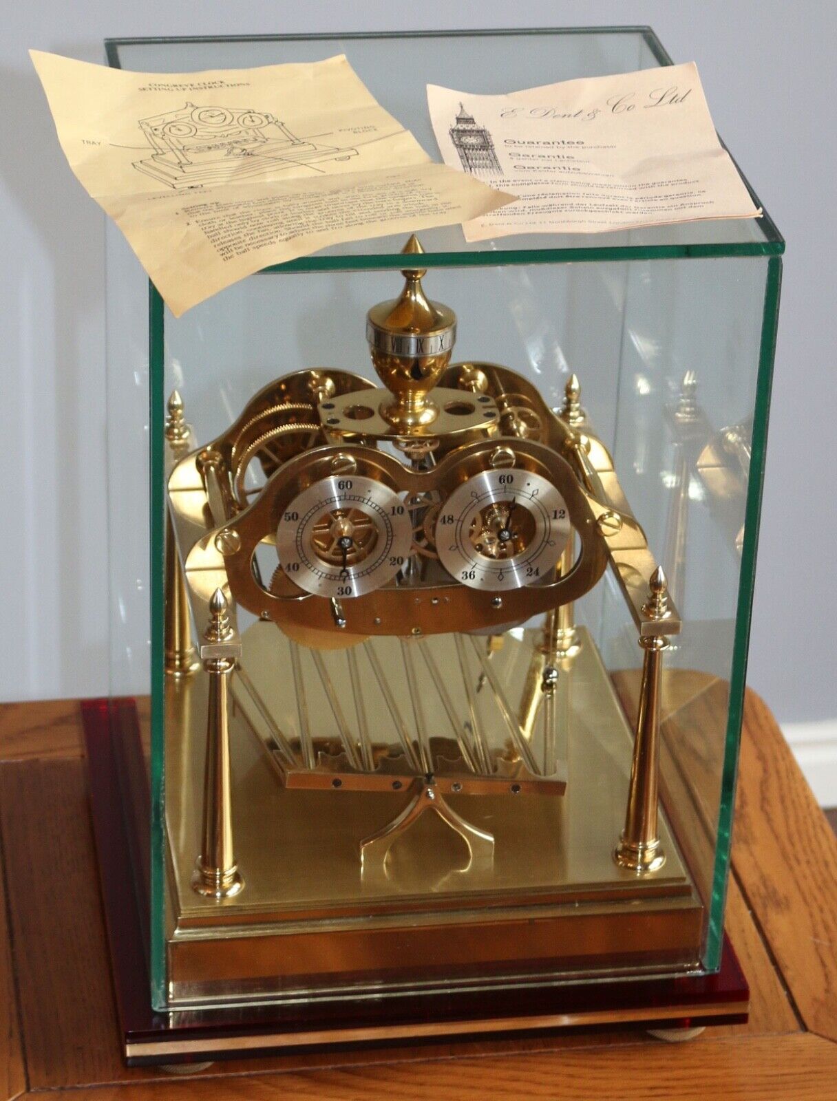 Dent Fusee Congreve Rolling Ball Clock
