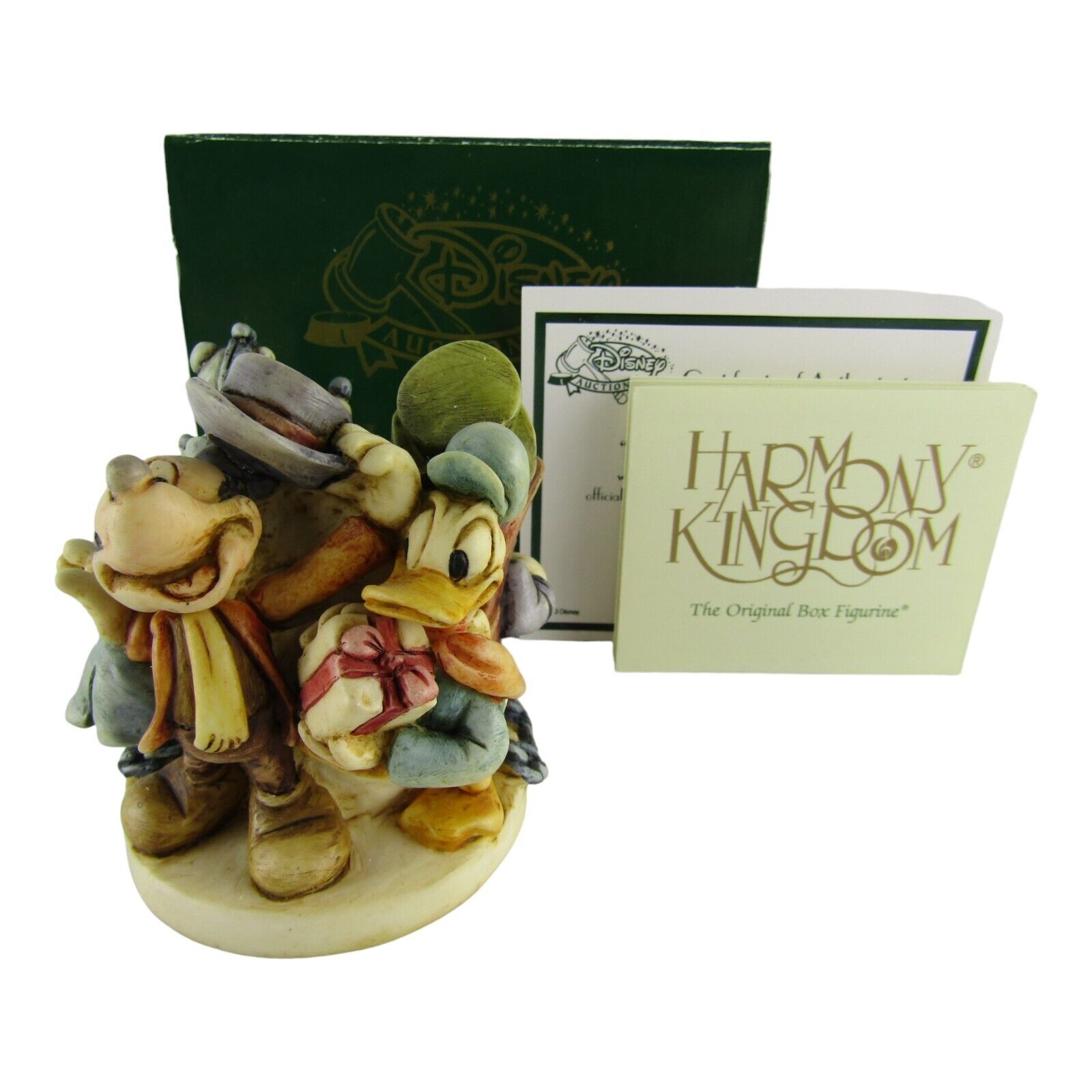 Disney Harmony Kingdom Mickey's Christmas Carol Figure Trinket Box LE 500