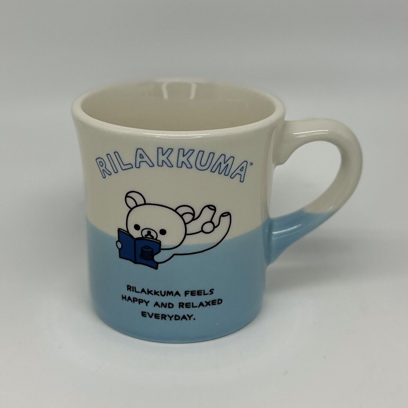 Rilakkuma - San X Kuma Coffee Mug Blue - New