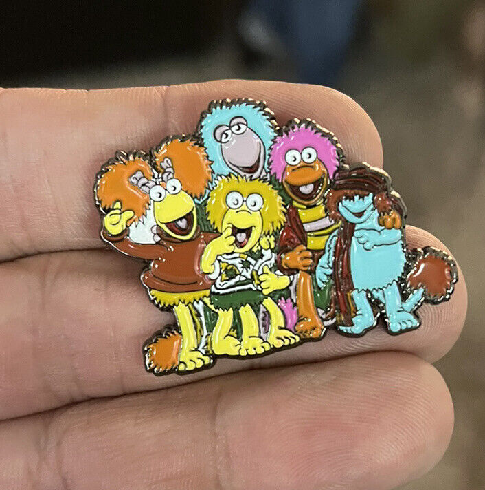 Fraggle Rock The Fraggles Cartoon Enamel Pin Lapel Hat Bag Muppets Retro 80s