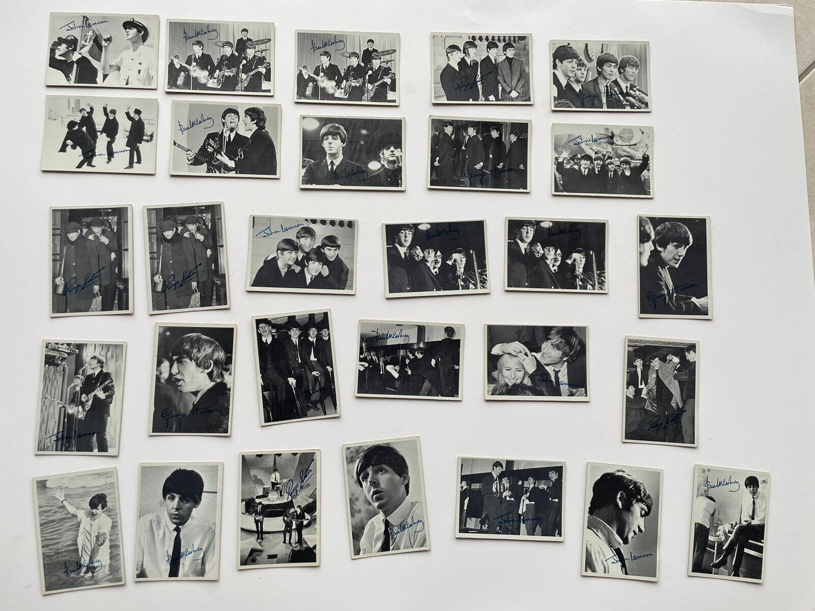 Beatles 1964 O-Pee-Chee Canada Series 2 Partial Set 47 Cards -41 Different EX