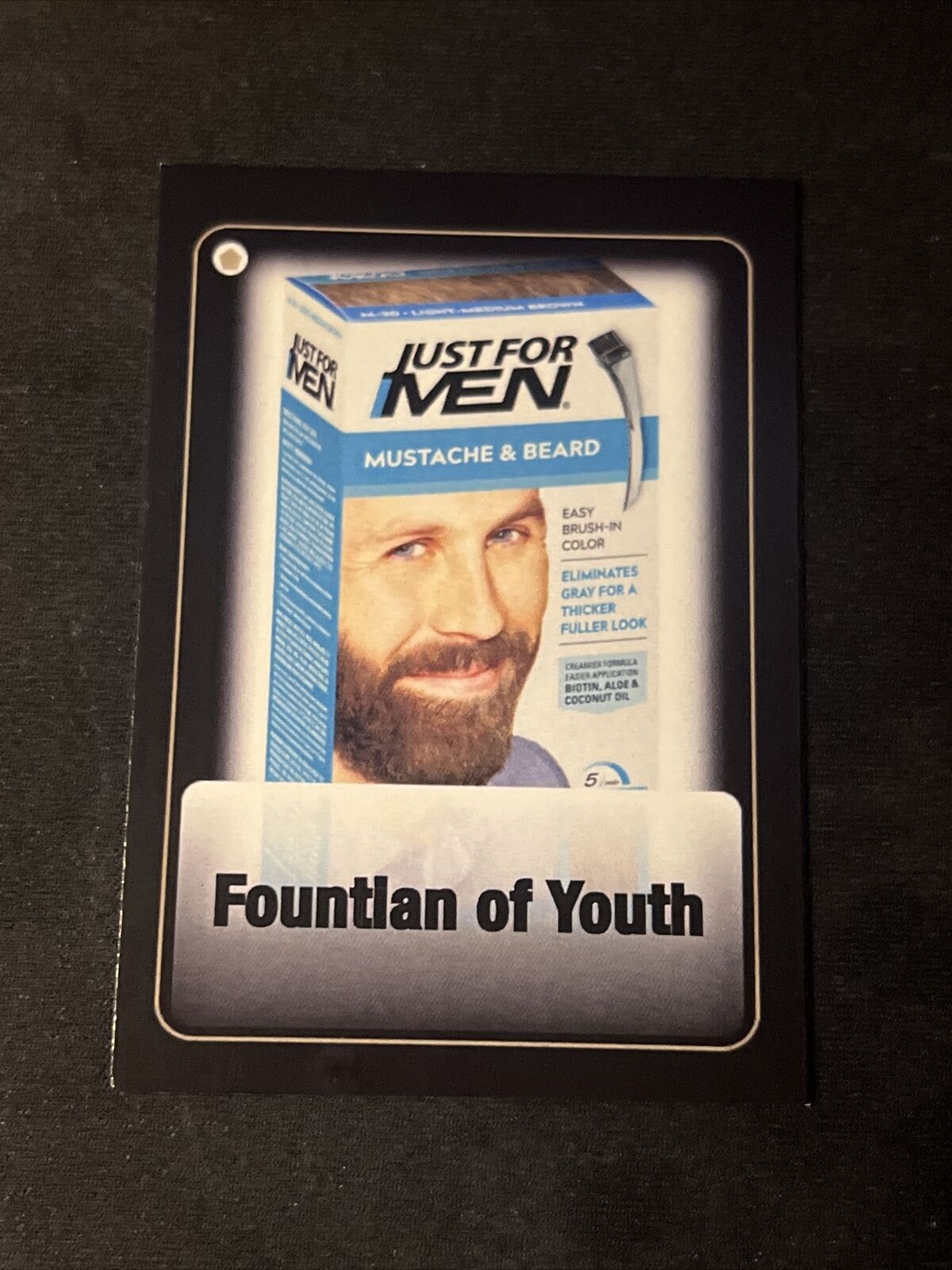DIVORCED DADS Trading Card RARE Misprint Fountain Of Youth