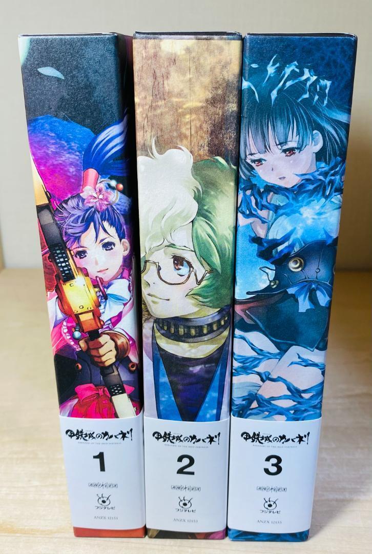 Kabaneri of the Iron Fortress Limited Edition Blu-ray Box Set Volumes 1-3 anime