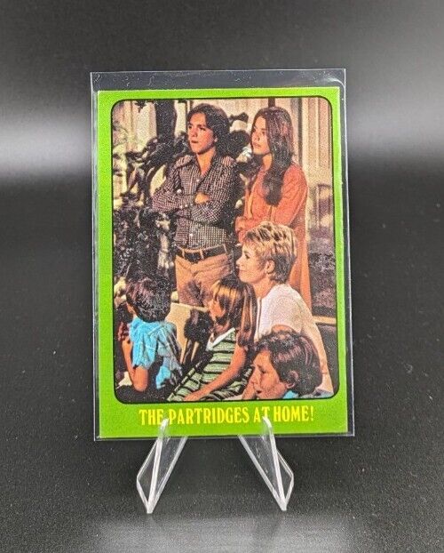 The Partridge Family Green Border 1971 Puzzle/Card #29B THE PARTRIDGES AT HOME