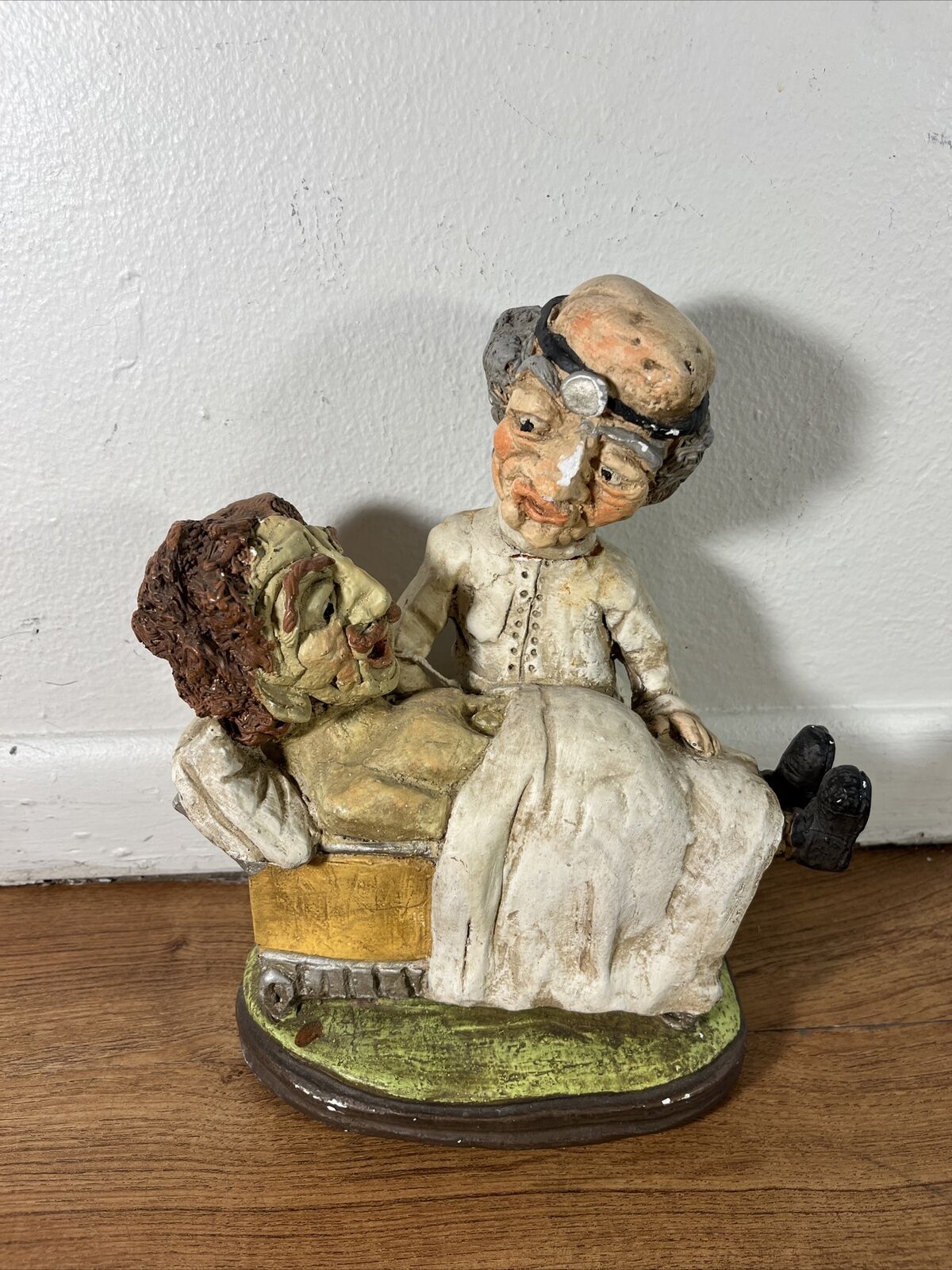 Vintage Prelude Creations 1971 doctor and patient laying on table excellent