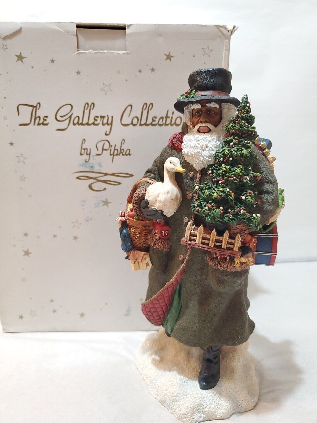 Pipka The Gallery Collection The Christmas Preacher Santa Limited Edition 2001 