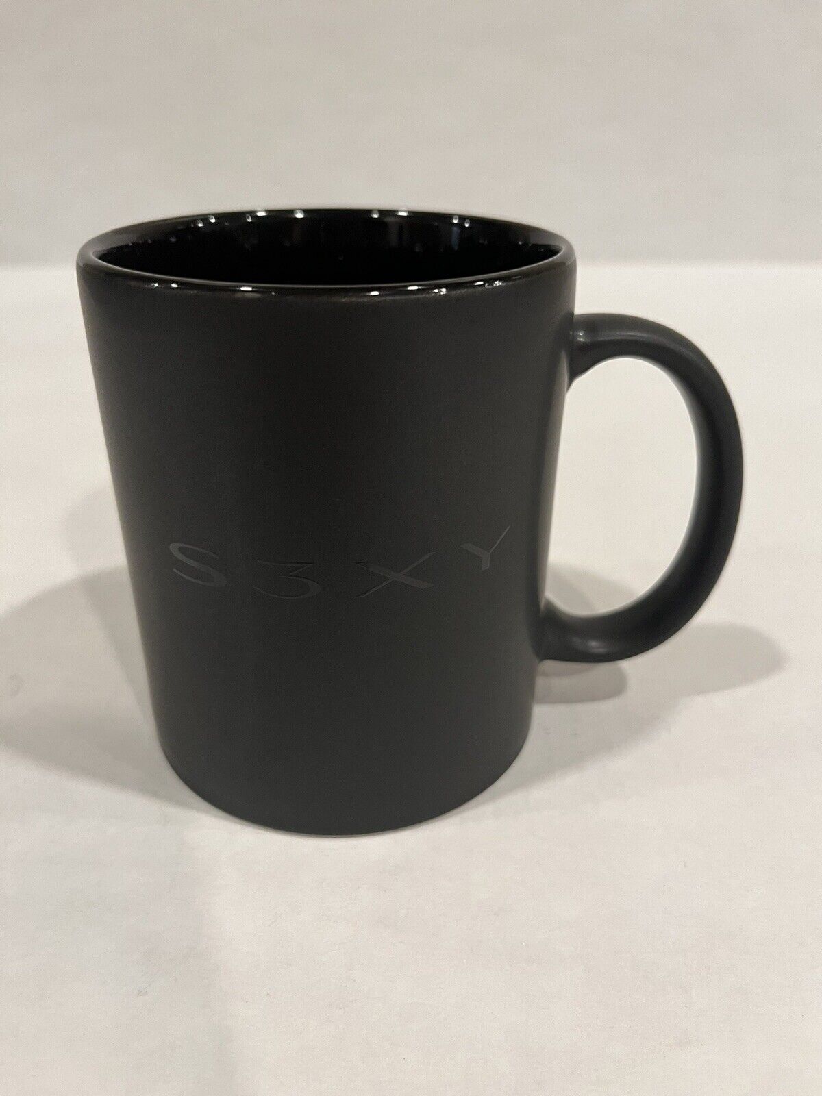 TESLA Authentic S3XY Mug Limited Edition Collectible Coffee Black Sexy Sold Out