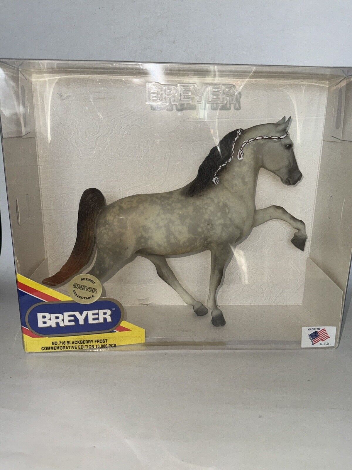 Breyer #716 Tennessee Walking Horse Blackberry Frost 1998 Commemorative Edition