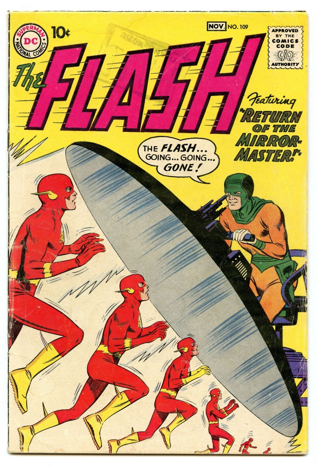 Flash 109 (Nov 1959) VG (4.0)