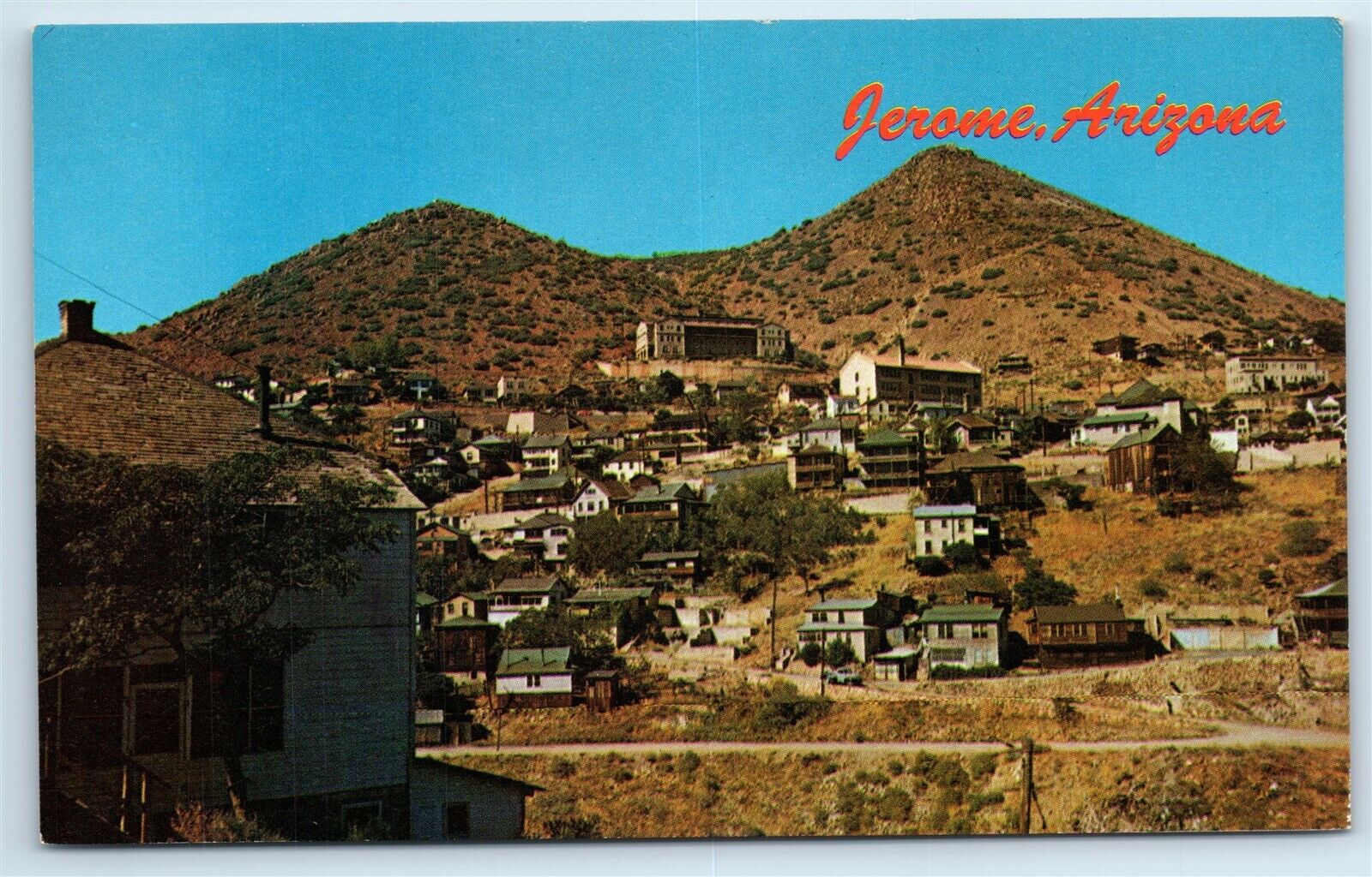 Postcard Jerome, Arizona H170