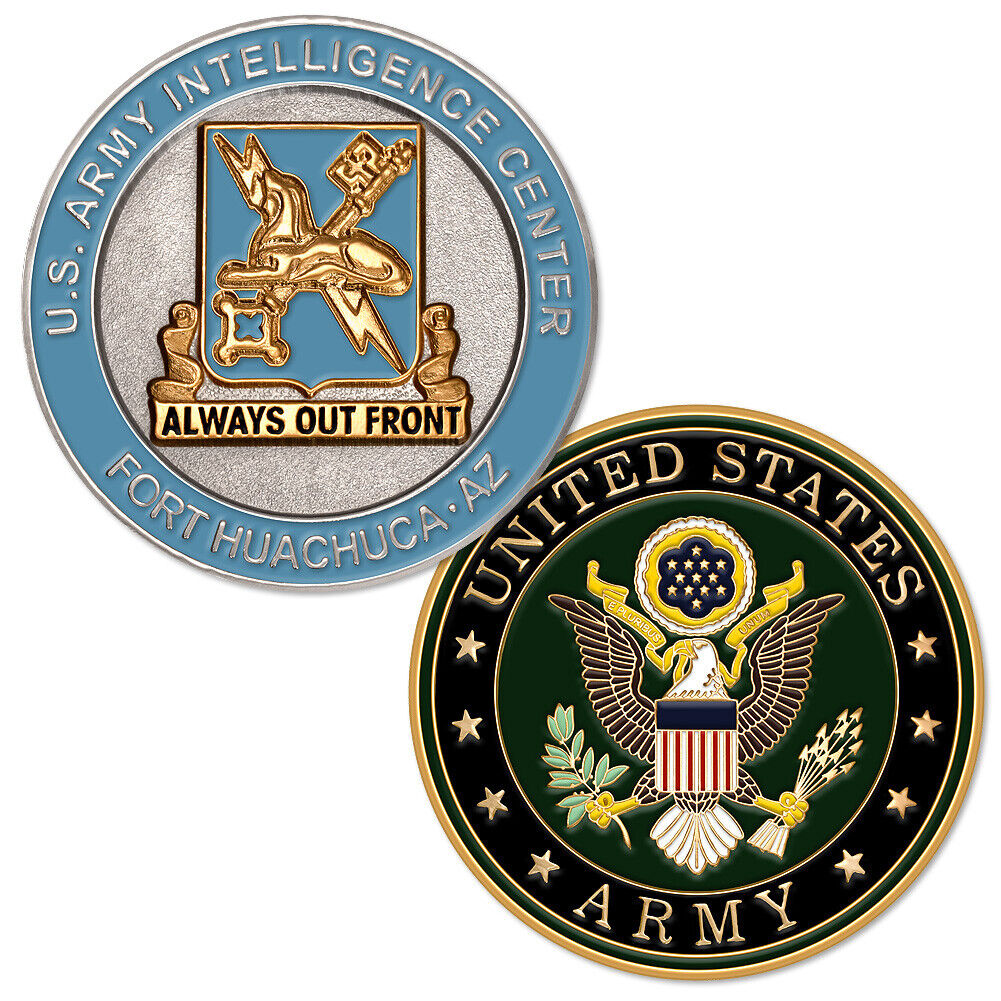 NEW U.S. Army Intelligence Center, Fort Huachuca, AZ Challenge Coin