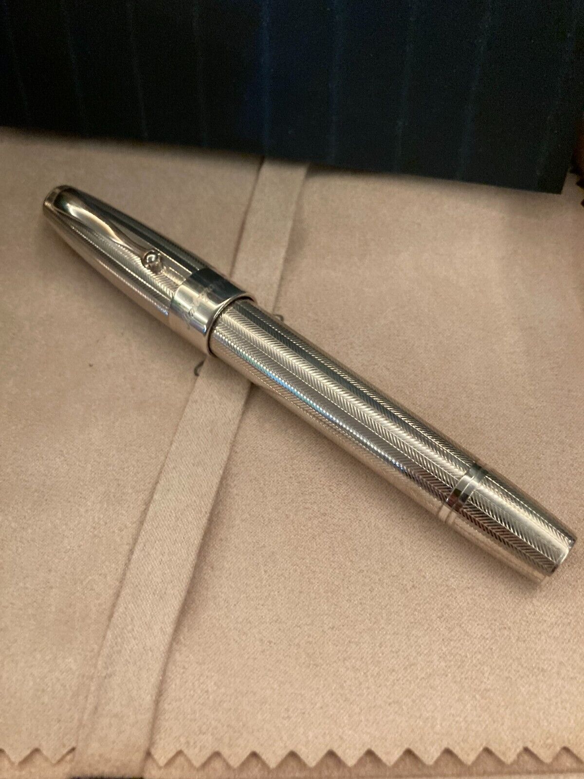MONTEGRAPPA EXTRA SILVER ARGENTO ROLLERBALL PEN  LIMITED EDITION