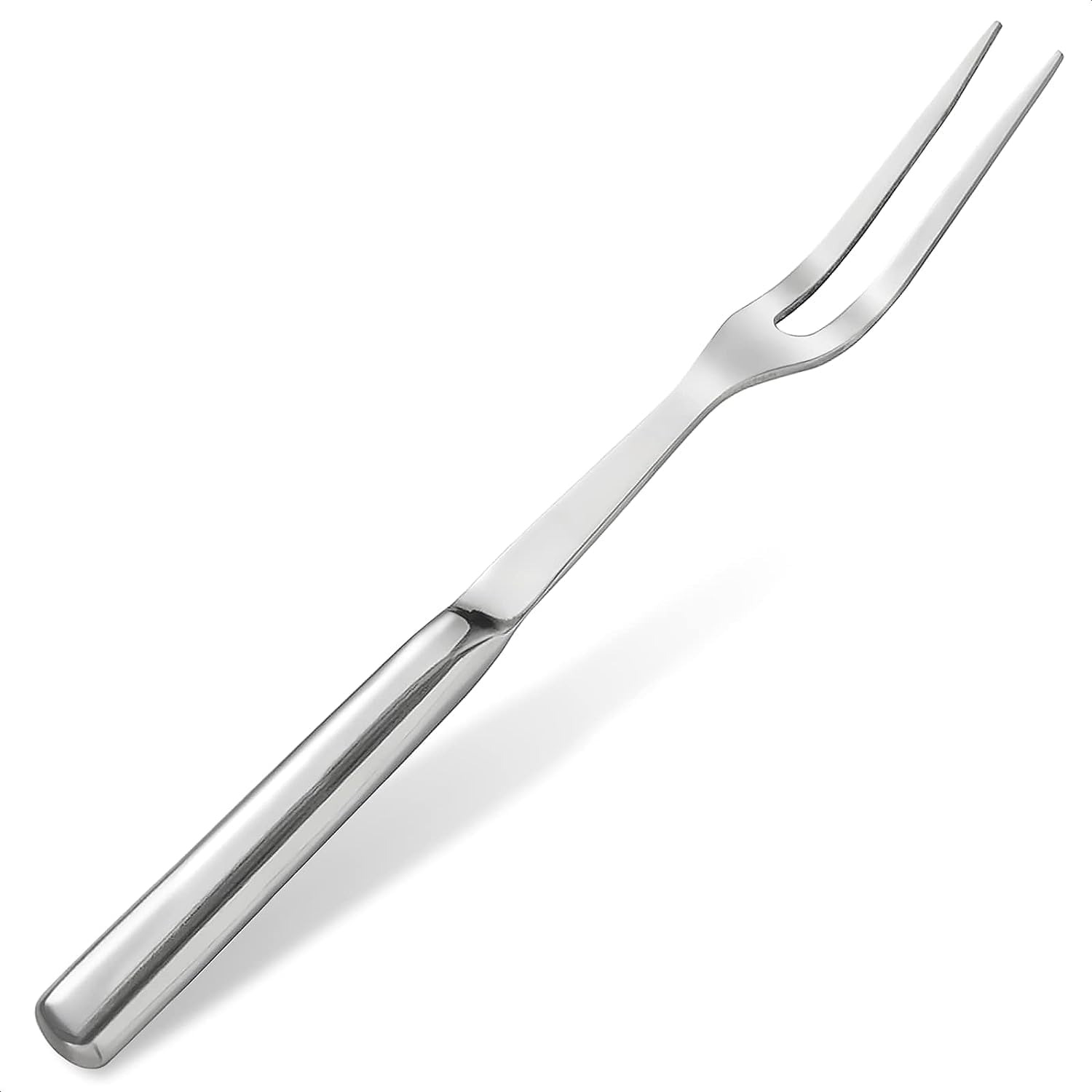 Two Pronged Stainless Steel Fork - 11\