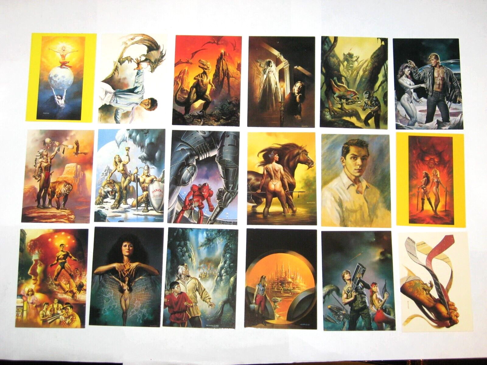 1994 BORIS VALLEJO SERIES 4 Magnificent Myths BASE 90 CARD SET DRAGONS GOT SPACE