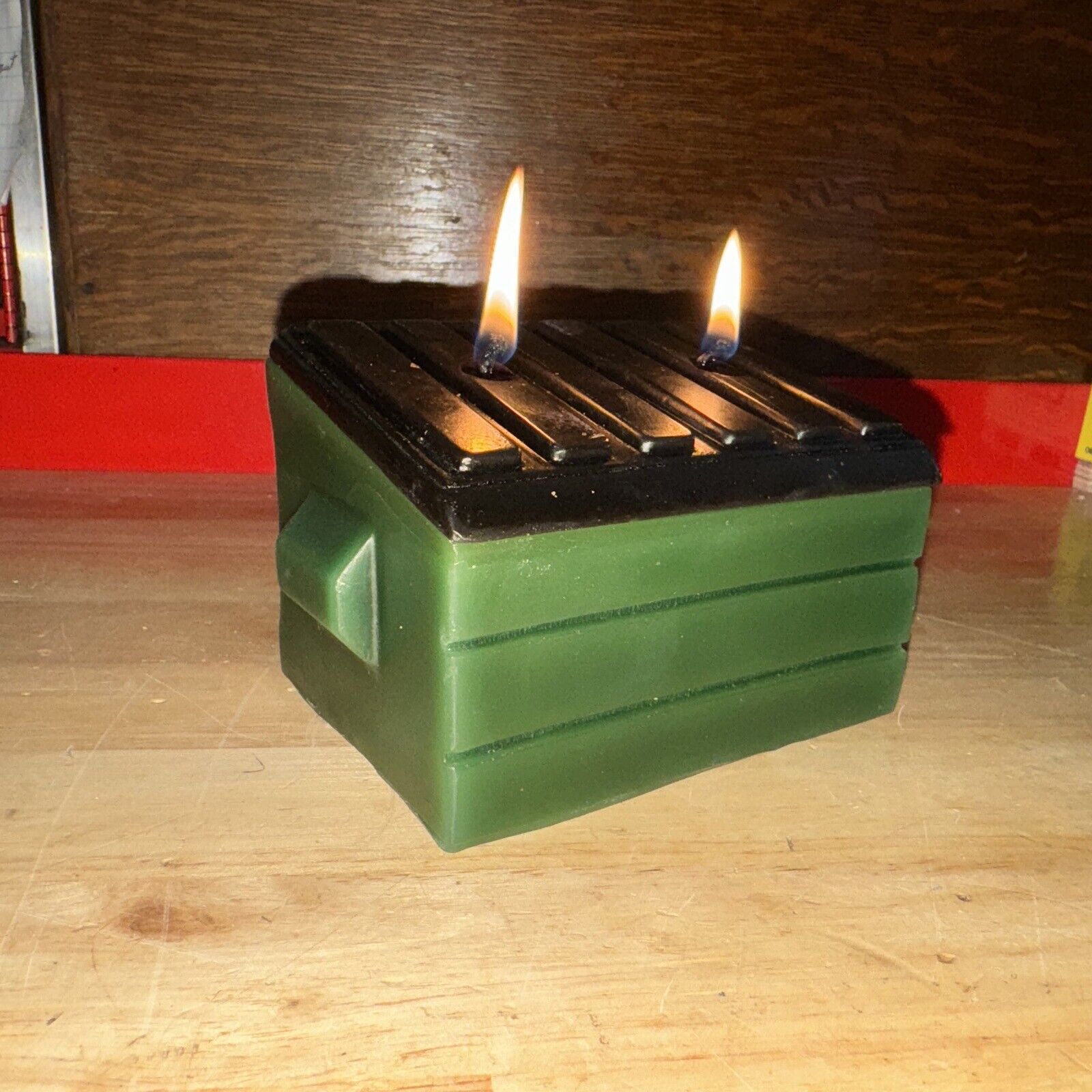 Candle Dumpster Fire Paperweight Funny Office Work Desk 1+ LBS Decor Prank 2023