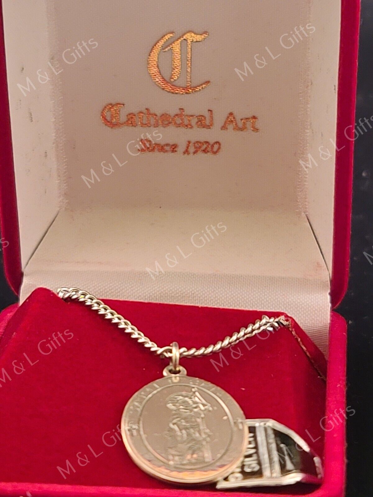 St Florian For Firefighters Sterling Silver 3/4\