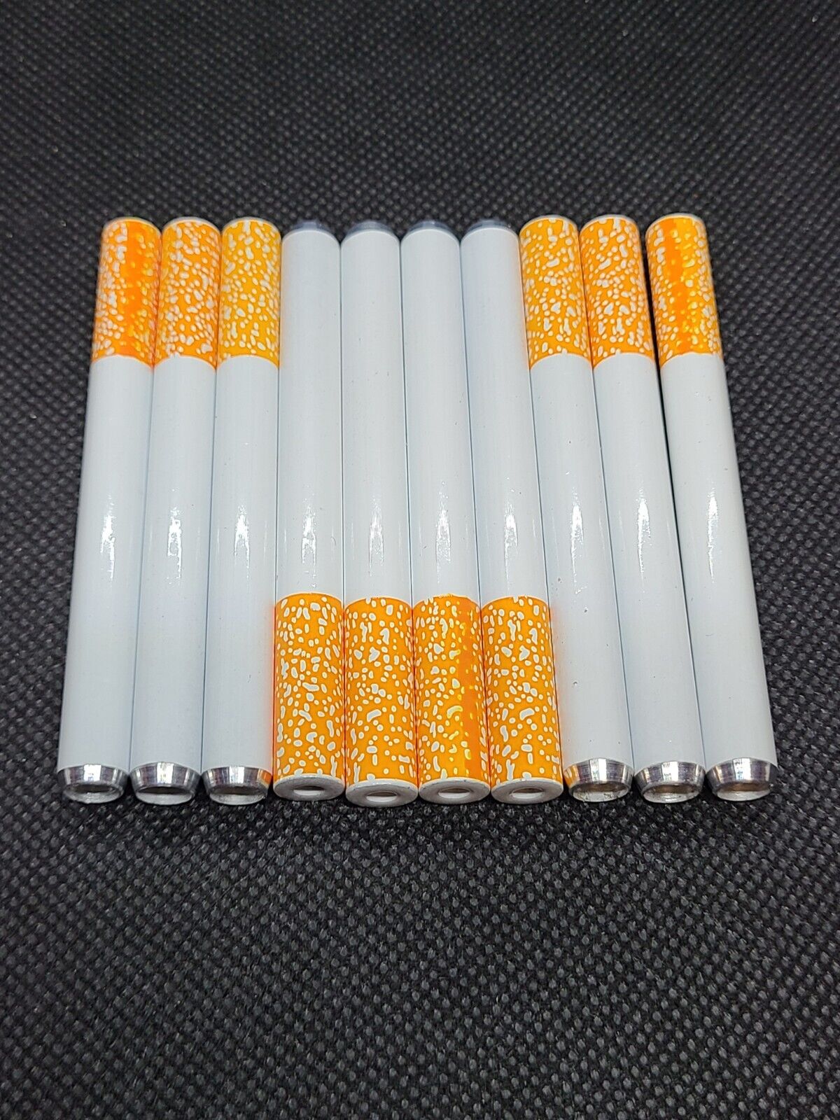 10x Metal One Hitter Pipe Cigarette Style Dugout Bat Large 3\