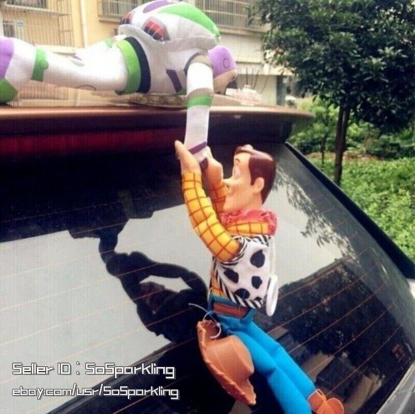 Dolls Hanging Toy Story Buzz Lightyear Saves Sherif Woody Car Exterior Decor