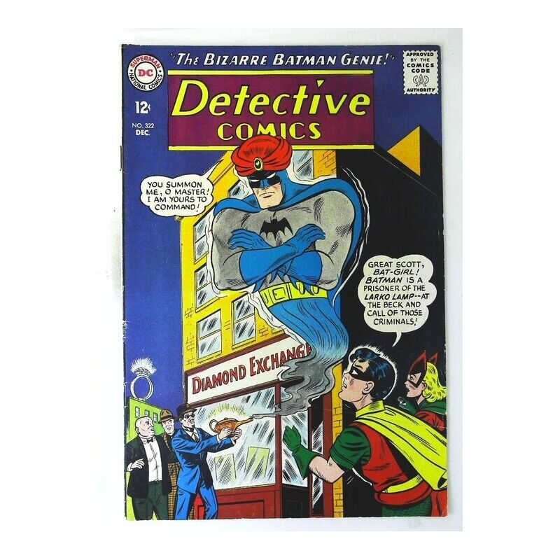 Detective Comics (1937 series) #322 in Fine + condition. DC comics [m\\