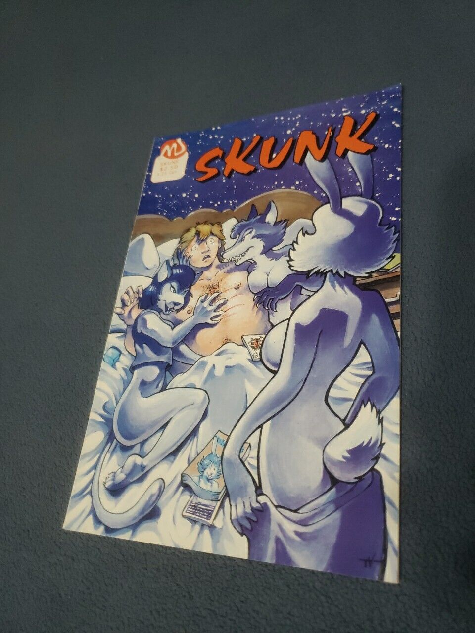 Very Rare Skunk One-Shot Comic 1993 Furry Anthropomorphic MJ CYNICUS