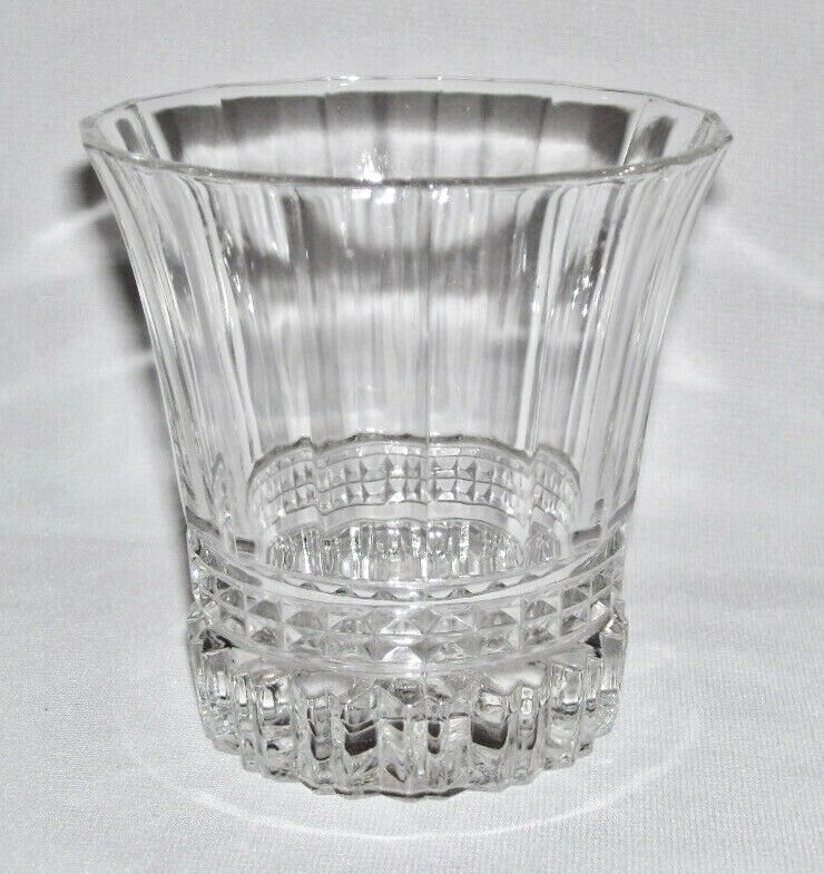 Beautiful Flared DOUBLE OLD FASHIONED GLASS w/Multi-Textured Base (12 Oz.)