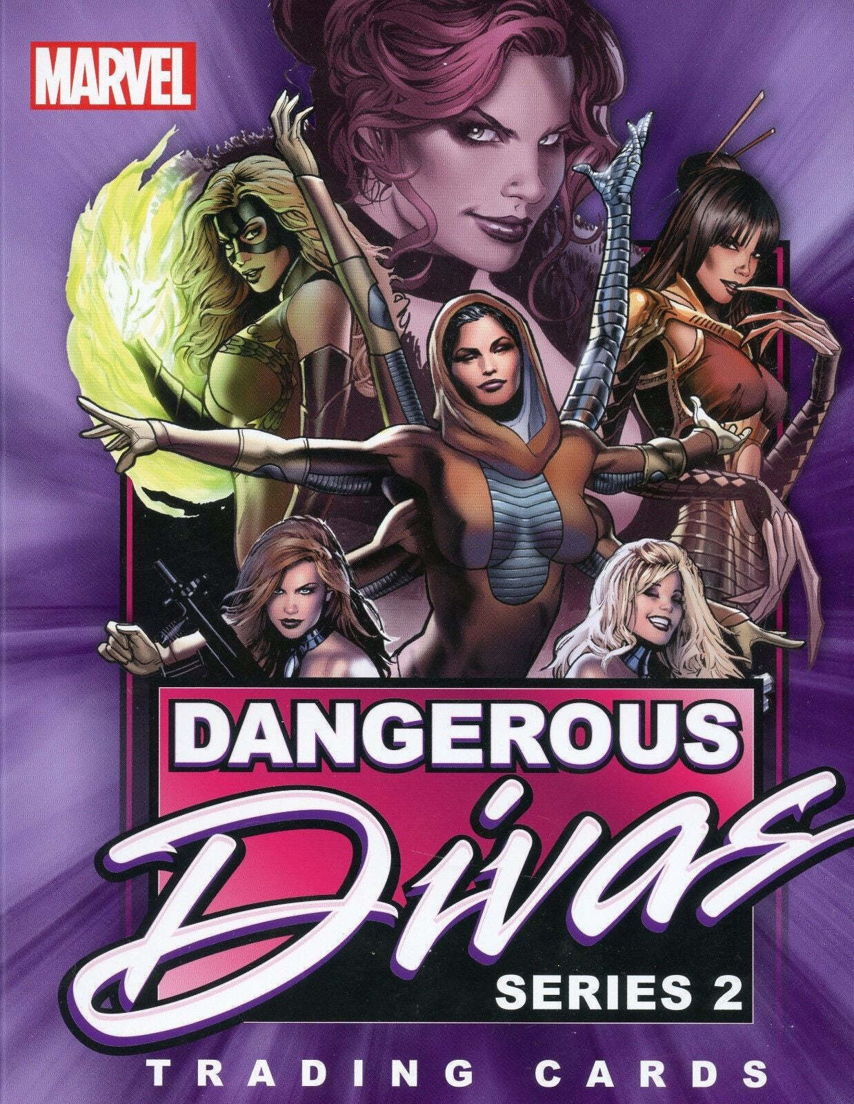 Marvel Dangerous Divas Series 2 Card Album