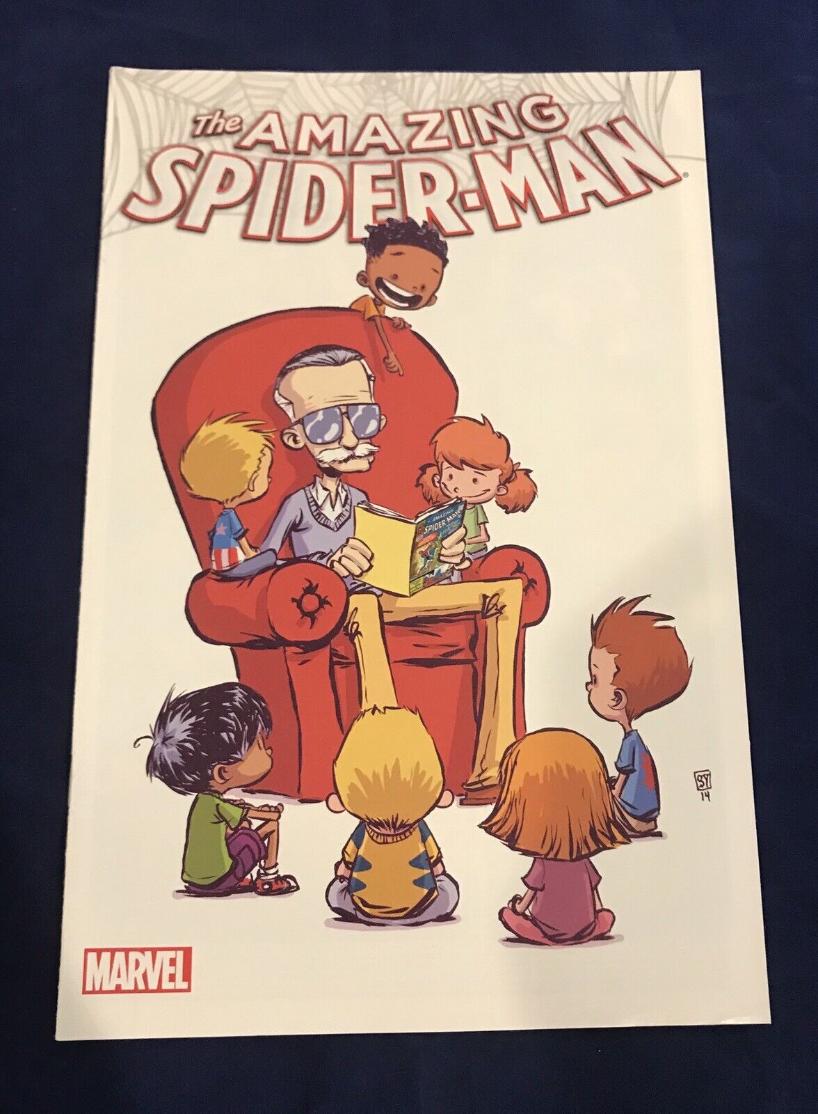 Amazing Spider-Man #9 Skottie Young Color Variant STAN LEE C2E2 Exclusive RARE