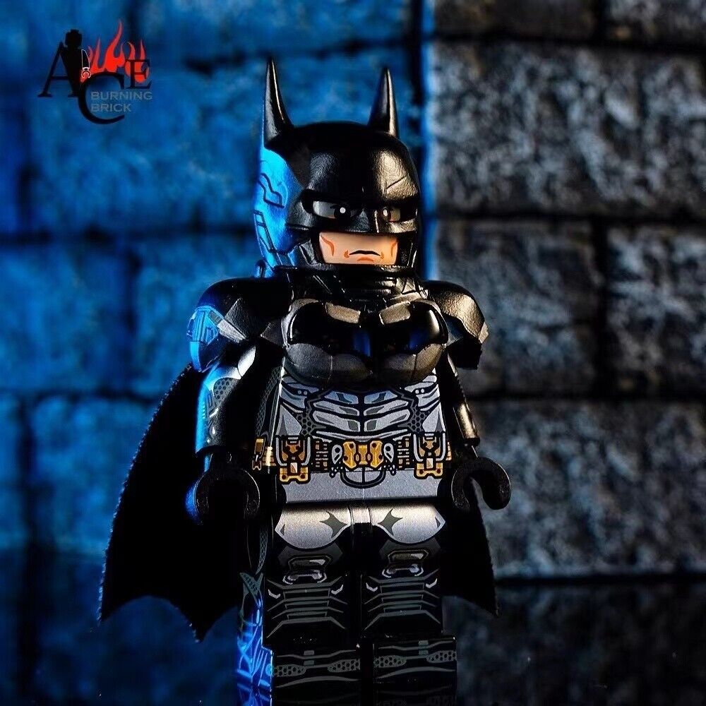 custom 3th party minifigure mini brick  ace batman