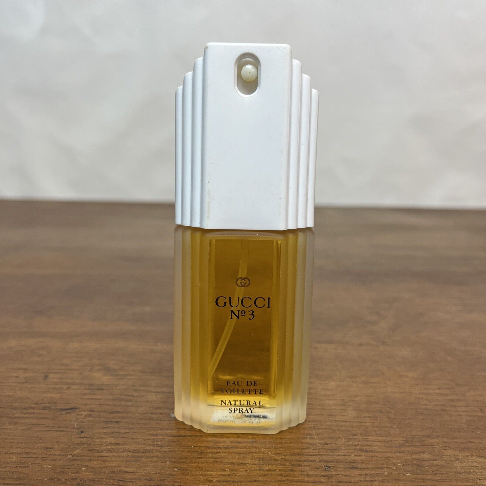 Vintage GUCCI No.3 by GUCCI PARFUMS 2.0 oz Eau De Toilette Spray Perfume