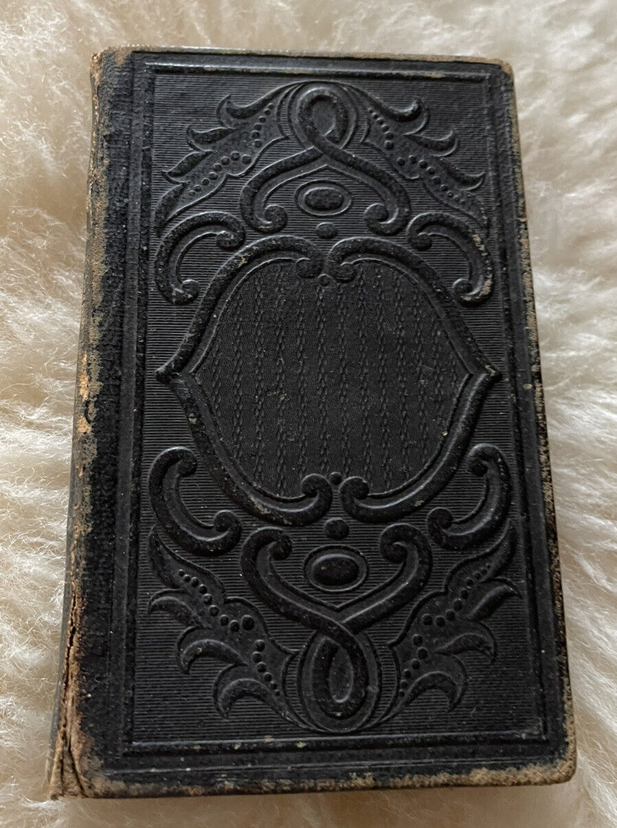 Antique 1850 Pennsylvania Dutch (￼German) Prayer Book From Dauphin County