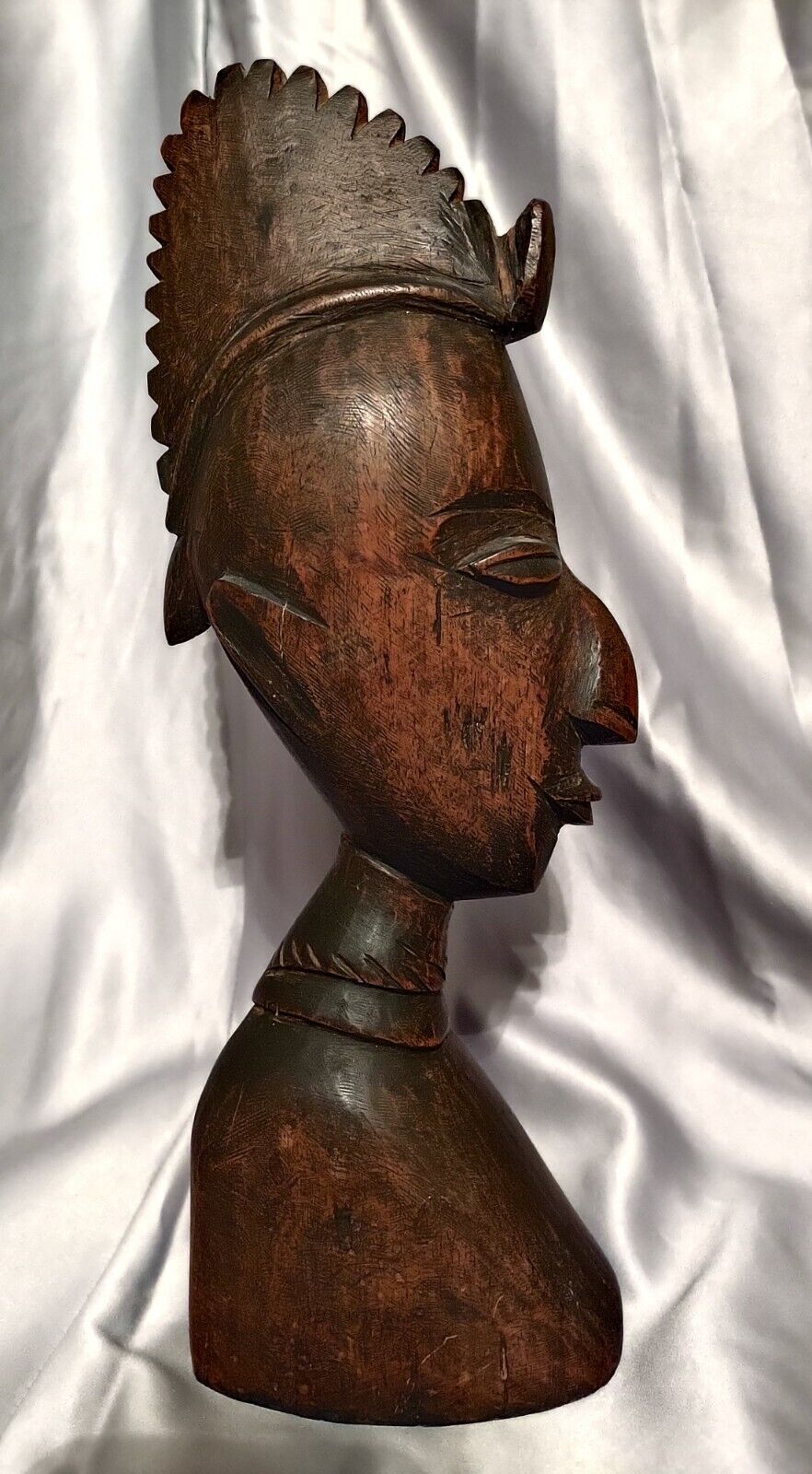 Tribal Rare 14 inch Wooden Statue 