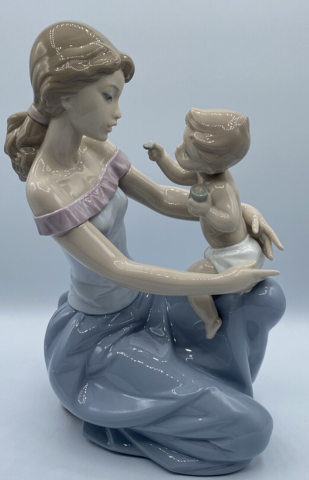 Lladro One For You One For Me Mother Child Figurine MINT - Retails New For $680