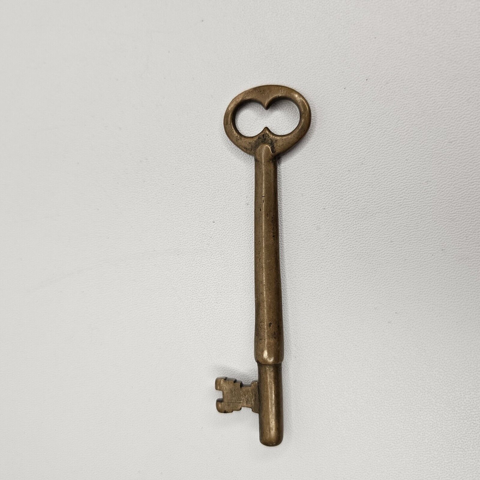 Antique Skeleton Key Old Lock Hardware Solid Metal Barrel Vintage Door Padlock
