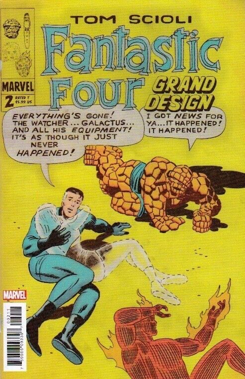 Fantastic Four: Grand Design (2019) #2 VF+. Stock Image