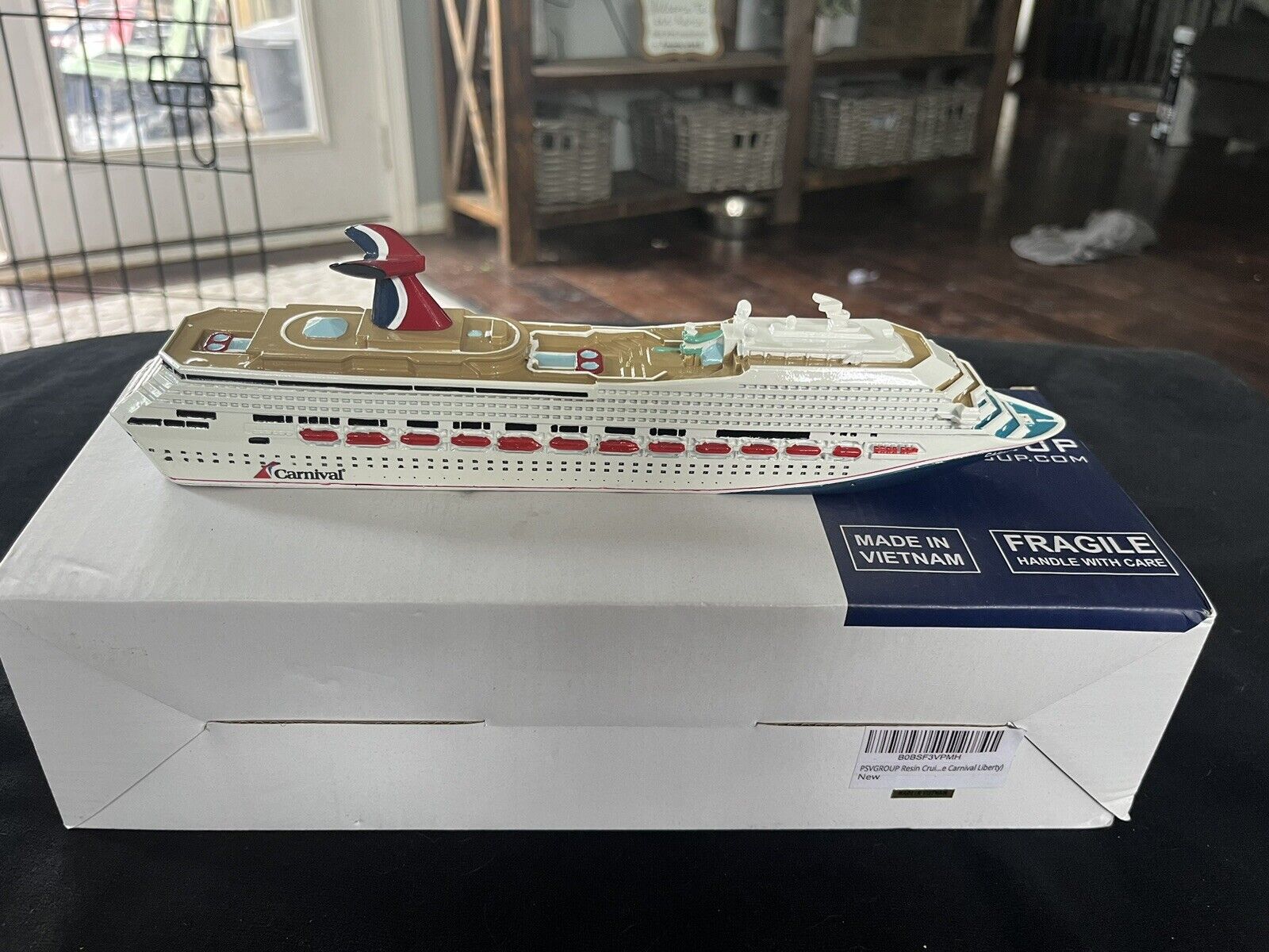 Carnival Cruise Line Liberty Limited Edition Waterline Version Model