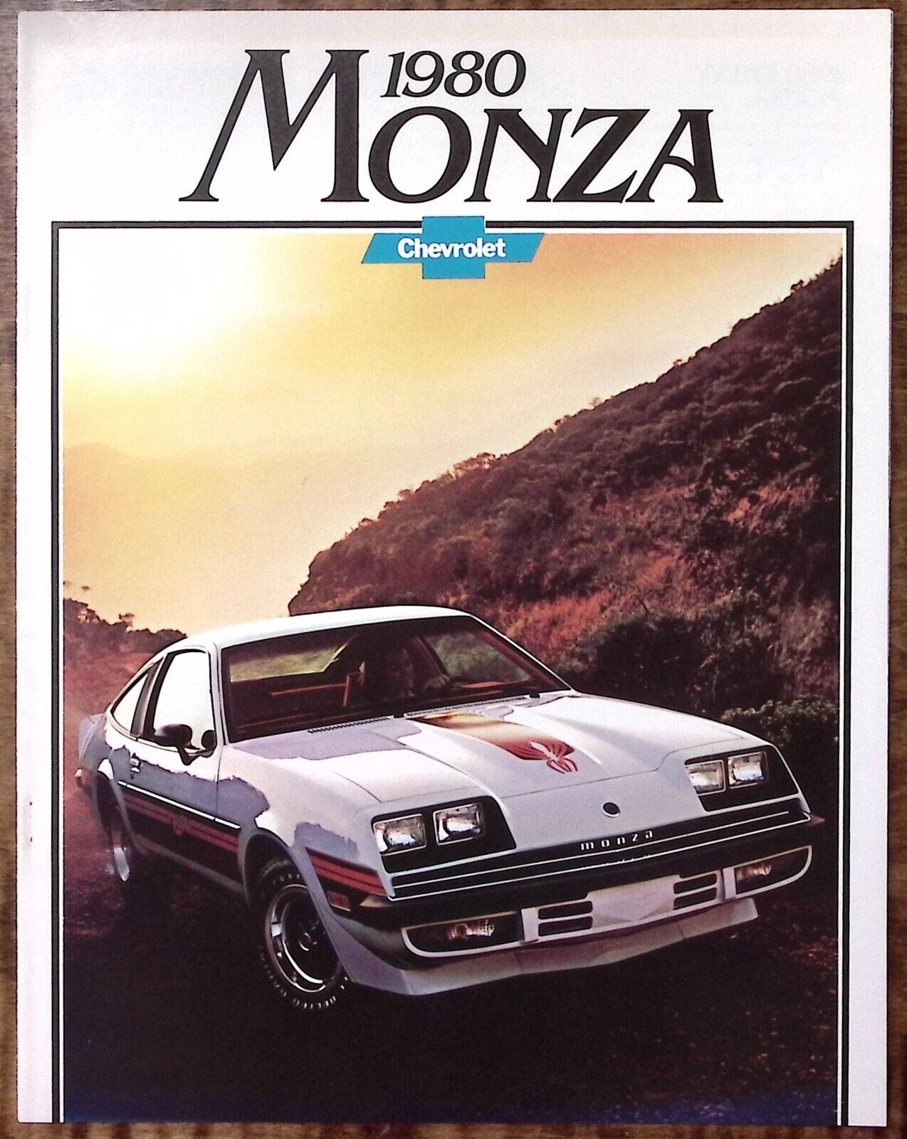 1980 CHEVROLET MONZA CAR DEALERSHIP ADVERTISING SALES BROCHURE EXCELLENT Z5643