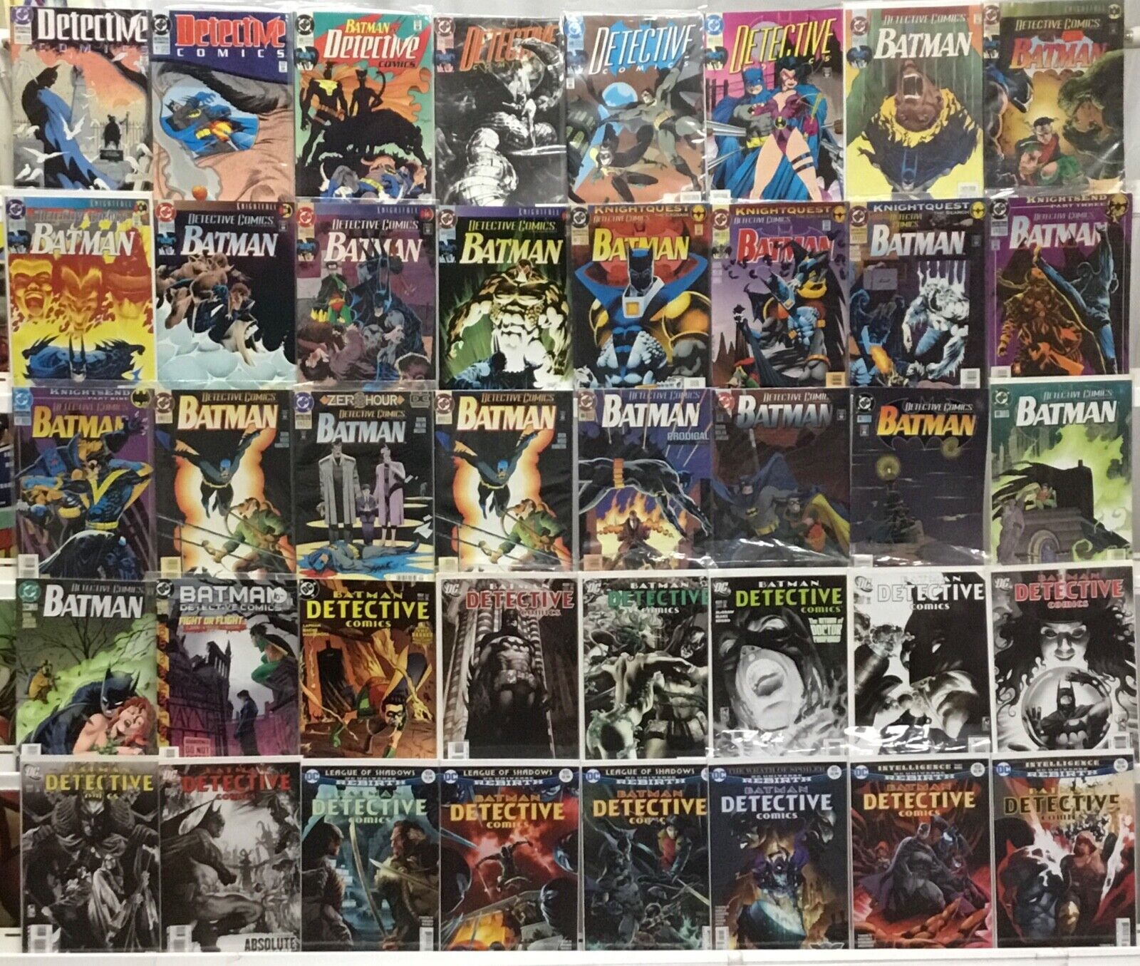 DC Comics Detective Comics 1st Series Comic Book Lot of 40 Issues