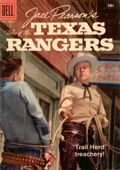 Jace Pearson\'s Tales of the Texas Rangers #20 VG; Dell | low grade - June 1958 p