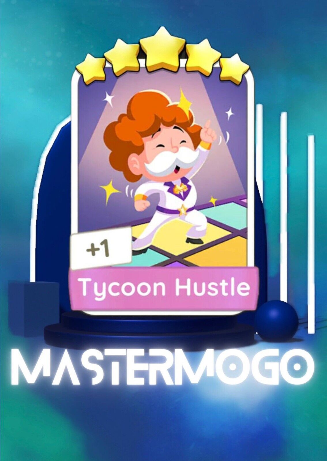 Monopoly Go- Tycoon Hustle 5 ⭐- set #18 Sticker