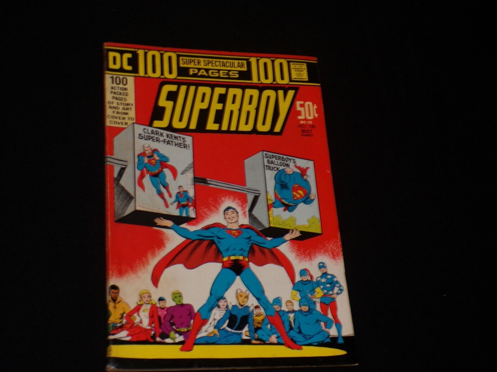 Superboy #185 Comic book DC 100 Page Super Spectacular DC-12 1972  LEGION