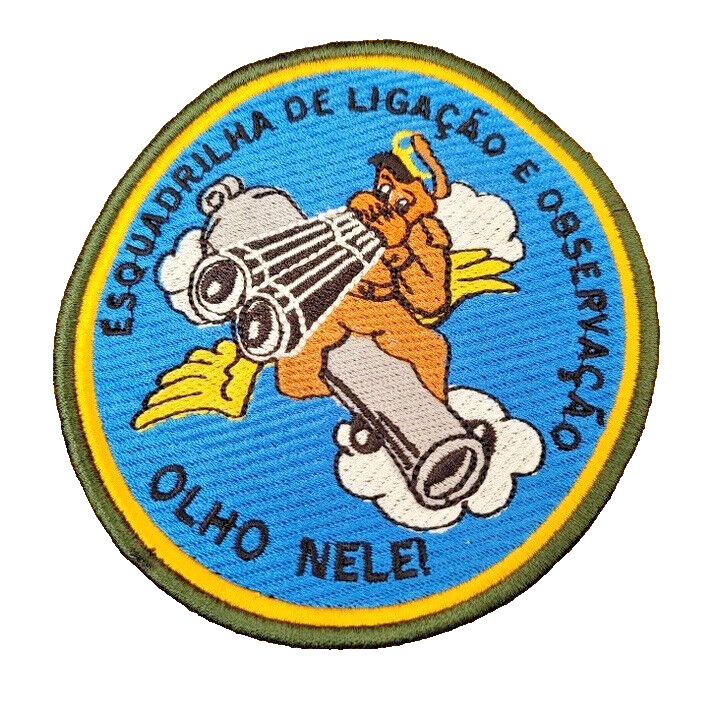 WW2 brazilian air force ELO Observation Group jacket patch - SENTA A PUA brazil