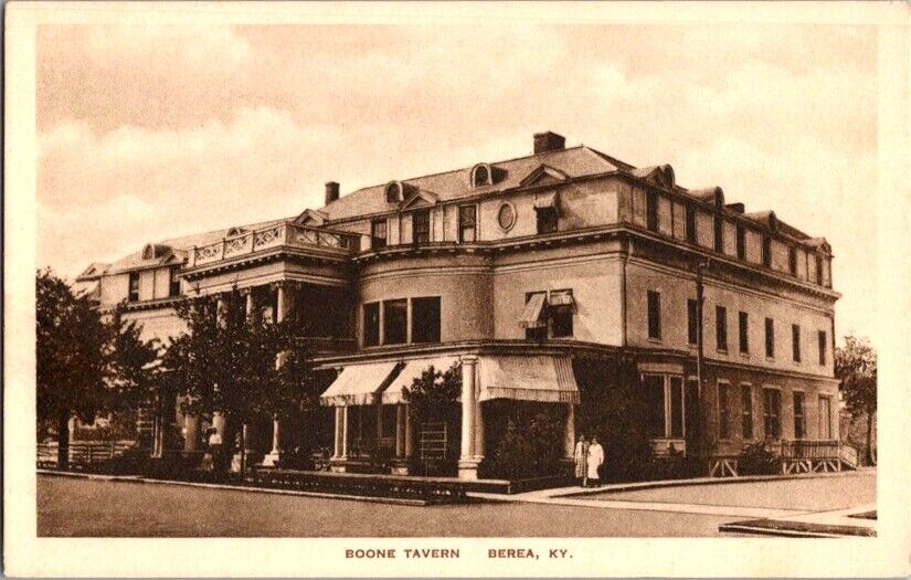 Vintage Albertype Postcard Boone Tavern Berea KY Kentucky                  D-289