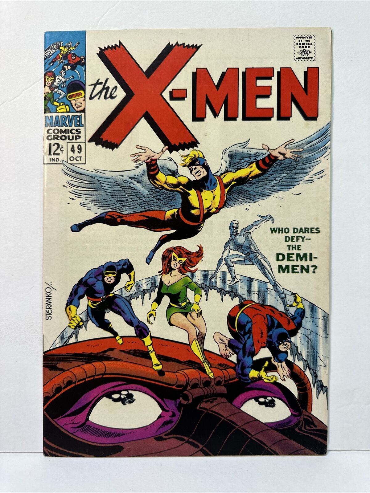 The X-Men #49 1968 Silver Age Marvel Comics 1st Polaris VF 8.0